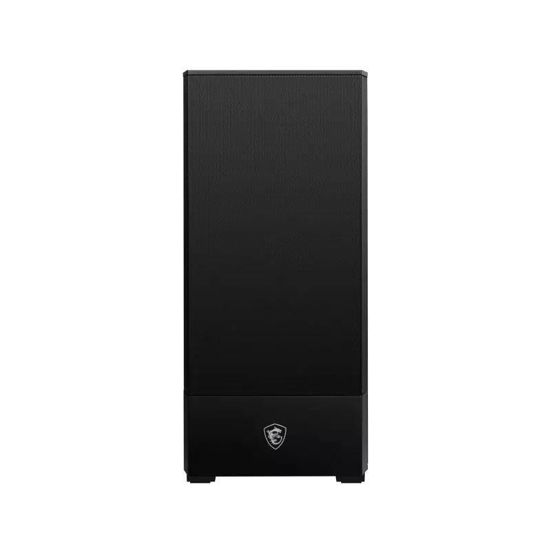 MSI MAG FORGE 111R case per computer gaming mid tower 'nero, 1x ventola 120mm ARGB PWM, hub ARGB 1-6, Mystic Light Sync, pannello in vetro temperato, ATX, mATX, mini-ITX'