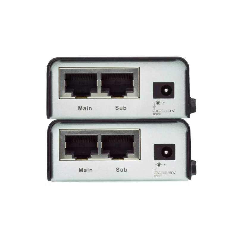 Extender AV ATEN VE602 DVI Dual Link con audio, 2560×1600 fino a 40 m, Cat5e