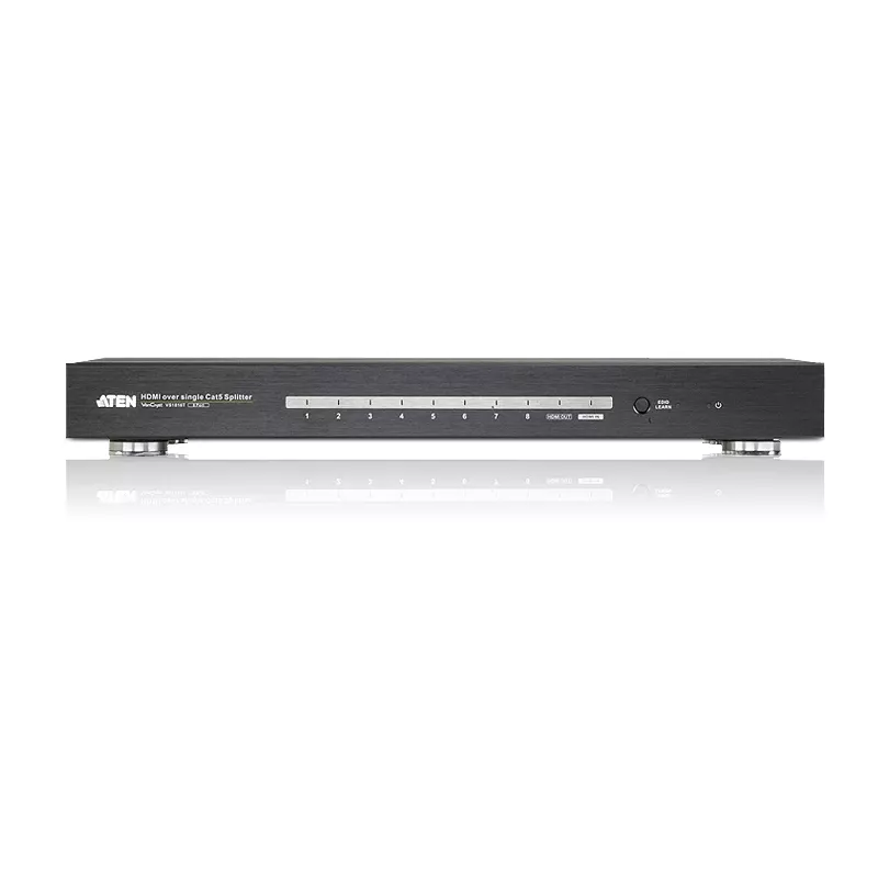 Splitter ATEN 8 porte HDMI CAT5e/6 su singolo cavo Cat / 4K / RS232 / HDBaseT