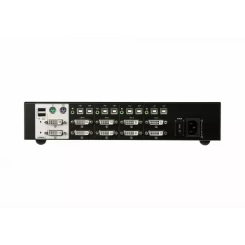 Switch KVM sicuro ATEN 4 porte USB DVI Dual Display