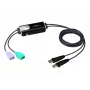 Switch KM ATEN 2 porte USB Boundless cavo CS62KM