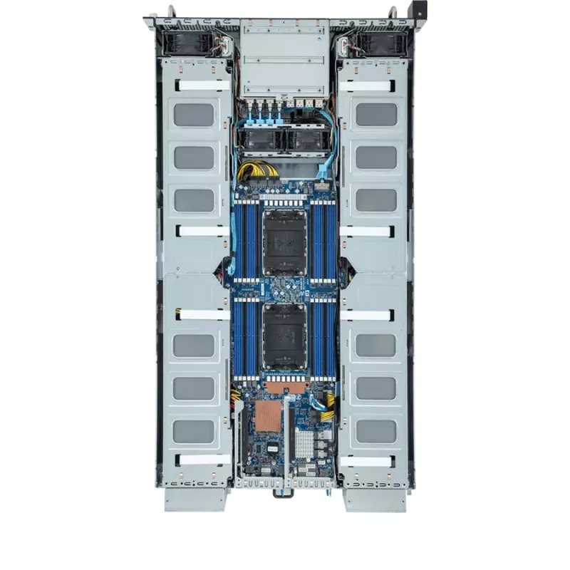 Case per computer Gigabyte G293-Z20 rack server 2U nero