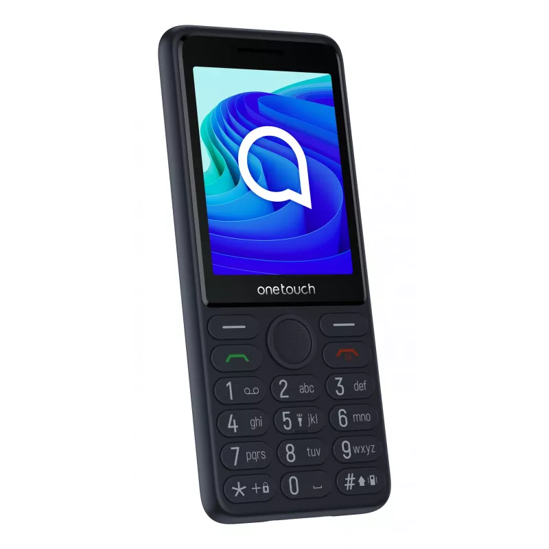 TCL OneTouch 4042S cellulare Dual SIM con base di ricarica, grigio
