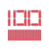 XSHOT Pro Series ricarica dardi a metà lunghezza (100 dardi) ZURU
