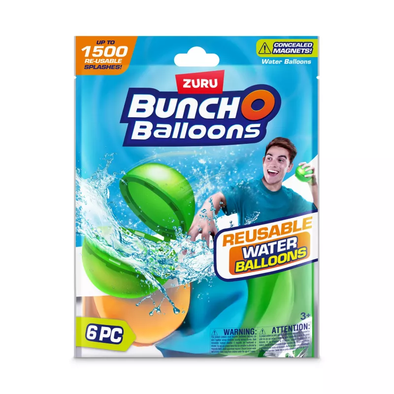 Bunch O Balloons bombe d'acqua riutilizzabili confezione da 6 ZURU