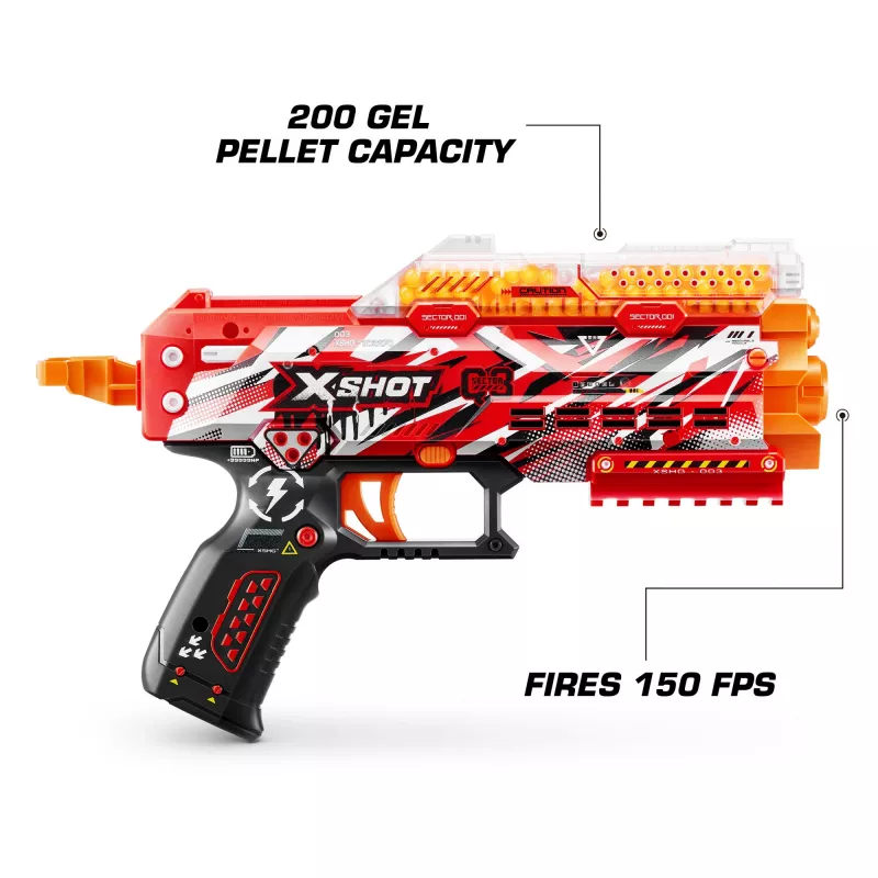 XSHOT Hyper Gel Stinger Blaster (3.000 palline Hyper Gel) ZURU