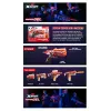 XSHOT Hyper Gel Stinger Blaster (3.000 palline Hyper Gel) ZURU