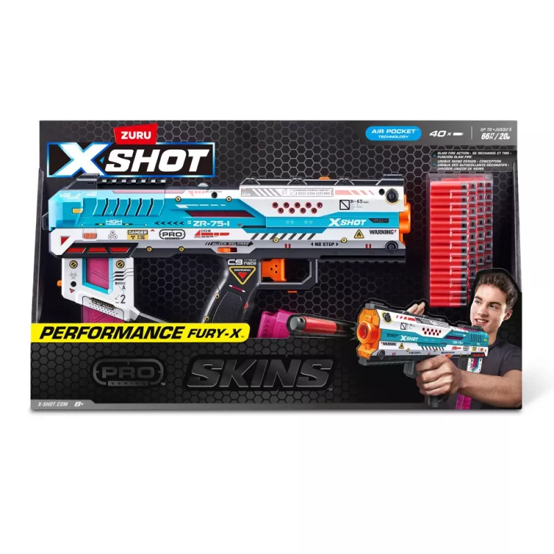 Blaster giocattolo Zuru XSHOT 36772 — plastica multicolore, 400 g, età 14+