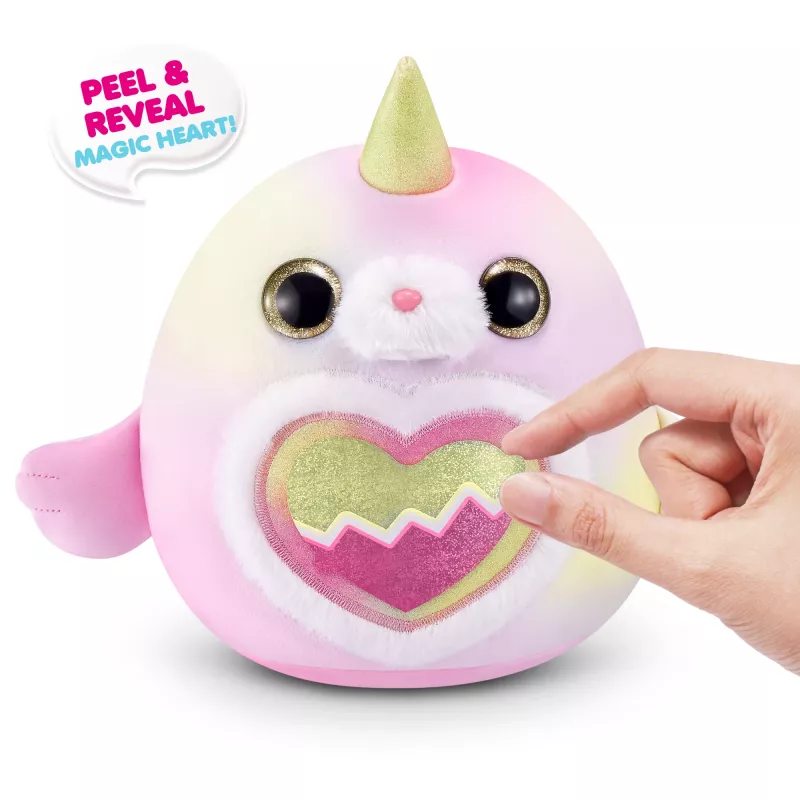 Peluche Zuru Rainbocorns Eggzania Frozen Mania — peluche animale, multicolore, da 3 anni