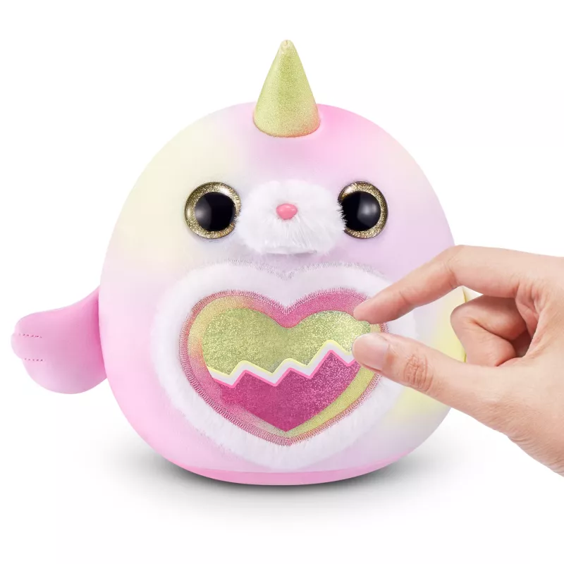 Peluche Zuru Rainbocorns Eggzania Frozen Mania — peluche animale, multicolore, da 3 anni