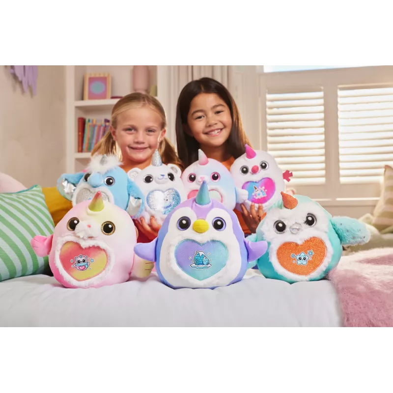Peluche Zuru Rainbocorns Eggzania Frozen Mania — peluche animale, multicolore, da 3 anni