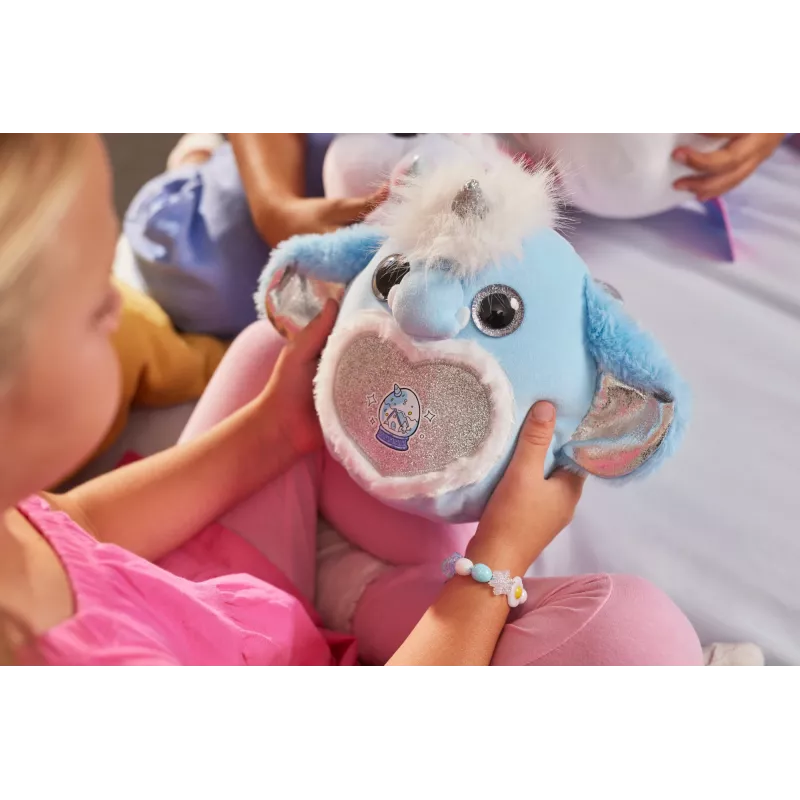 Peluche Zuru Rainbocorns Eggzania Frozen Mania — peluche animale, multicolore, da 3 anni