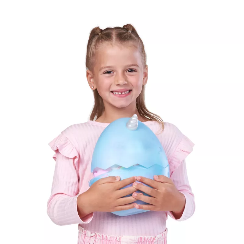 Peluche Zuru Rainbocorns Eggzania Frozen Mania — peluche animale, multicolore, da 3 anni