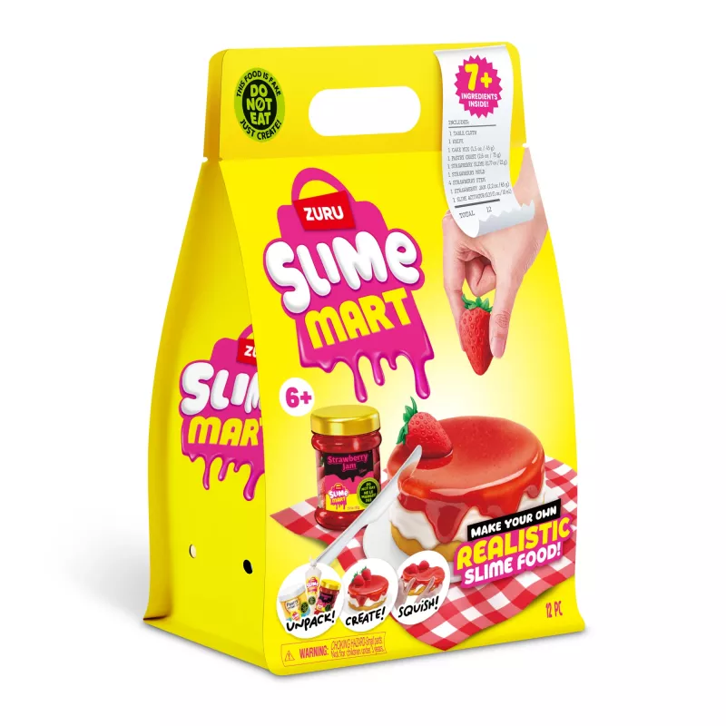 ZURU Slime Mart Small Bag, cibo giocattolo, 6 anni, multicolore