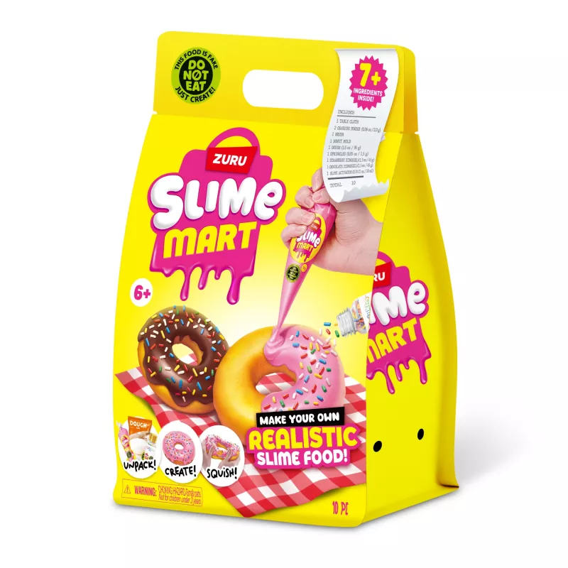 ZURU Slime Mart Small Bag, cibo giocattolo, 6 anni, multicolore