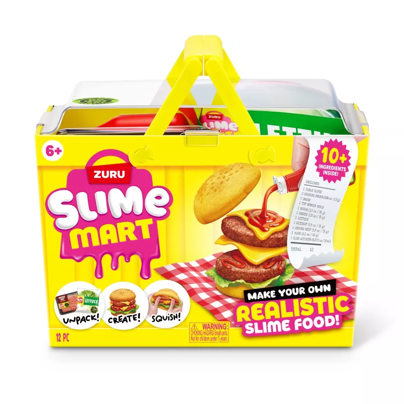 ZURU Slime Mart cestino piccolo, cibo giocattolo, 6 anni, multicolore
