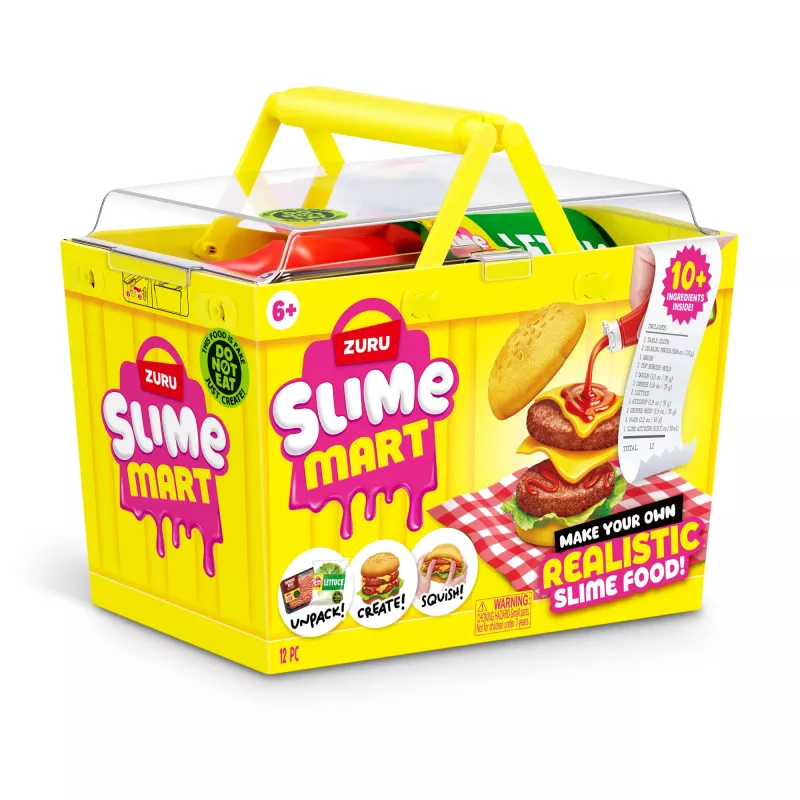 ZURU Slime Mart cestino piccolo, cibo giocattolo, 6 anni, multicolore