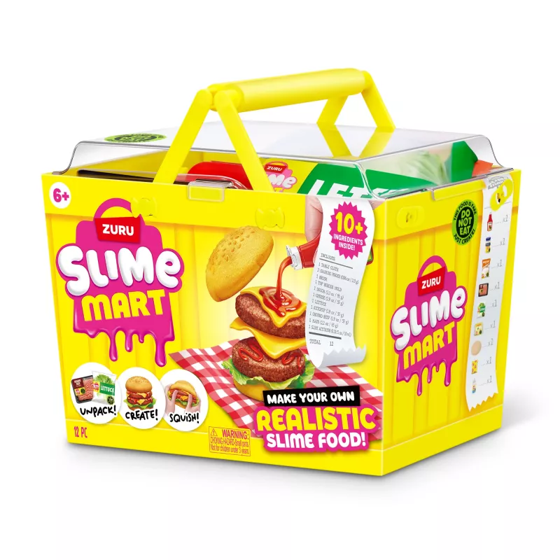 ZURU Slime Mart cestino piccolo, cibo giocattolo, 6 anni, multicolore