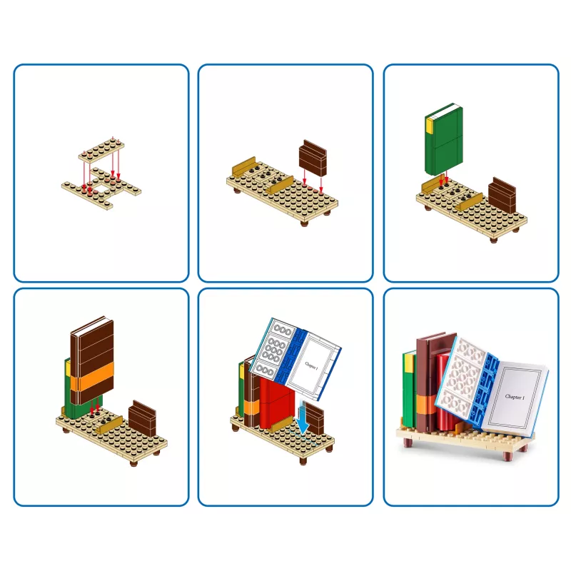 MAX Build more Premium Home Building Bricks Collection, mattoncini, 8 anni, plastica, 181 pz., 197 g