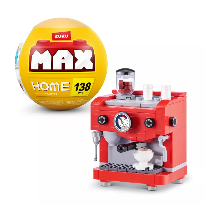 MAX Build more Premium Home Building Bricks Collection, mattoncini, 8 anni, plastica, 181 pz., 197 g