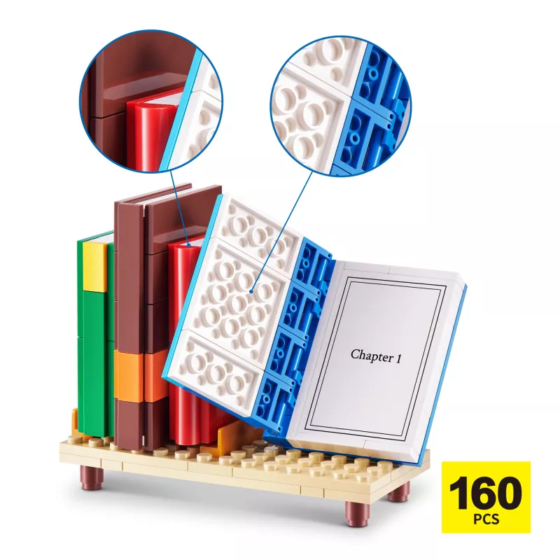 MAX Build more Premium Home Building Bricks Collection, mattoncini, 8 anni, plastica, 181 pz., 197 g