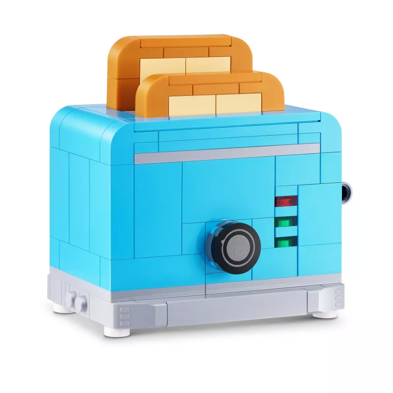 MAX Build more Premium Home Building Bricks Collection, mattoncini, 8 anni, plastica, 181 pz., 197 g