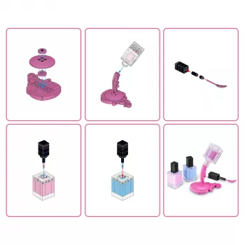 MAX Build more Premium Beauty collezione mattoncini, mattoncini, 8 anni, plastica, 169 pz., 197 g