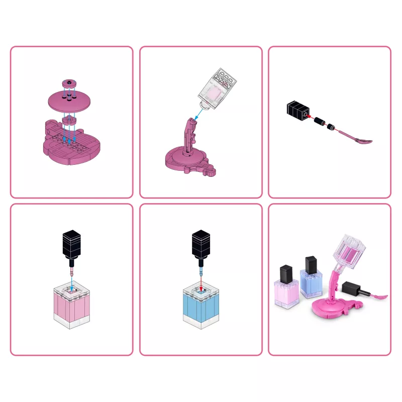 MAX Build more Premium Beauty collezione mattoncini, mattoncini, 8 anni, plastica, 169 pz., 197 g
