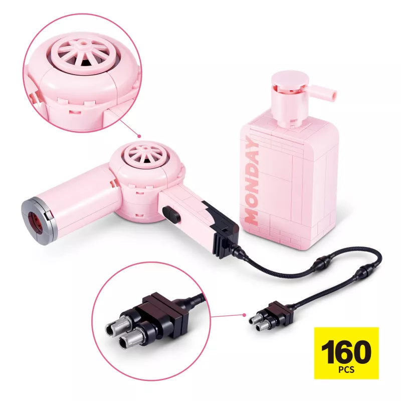 MAX Build more Premium Beauty collezione mattoncini, mattoncini, 8 anni, plastica, 169 pz., 197 g