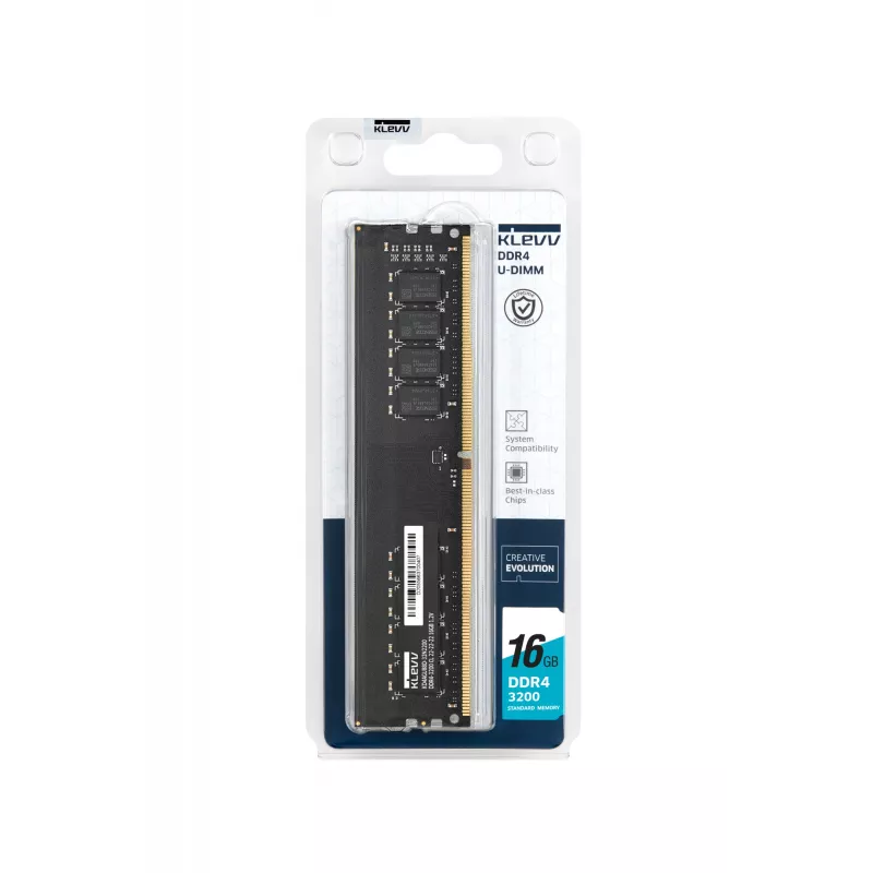 Klevv U-DIMM modulo di memoria 16 GB 1 x 16 GB DDR4 3200 MT/s 288-Pin-DIMM