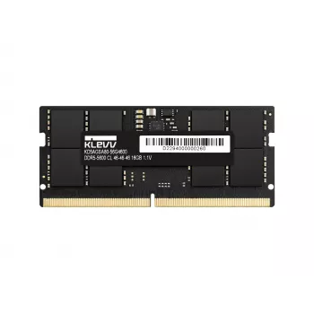 Klevv 16GB modulo RAM per laptop DDR5 5600MT/s PC5-44800 UNBUFFERED NON-ECC SODIMM 1,1V 2GX8 CL46