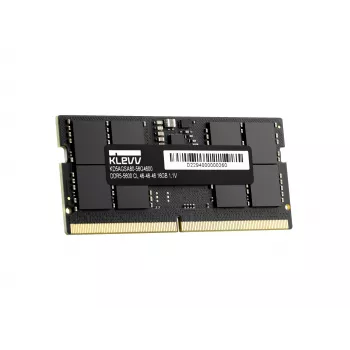 Klevv 16GB modulo RAM per laptop DDR5 5600MT/s PC5-44800 UNBUFFERED NON-ECC SODIMM 1,1V 2GX8 CL46