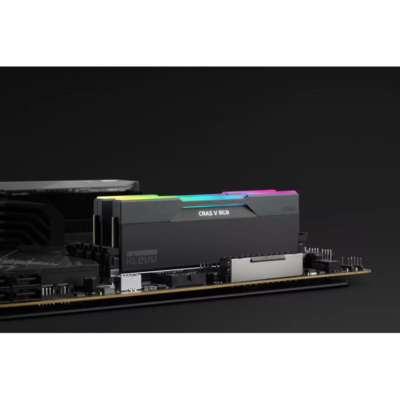 Klevv 64GB (2 x 32GB) 6000MHz CL30 modulo RAM GAMING DDR5 30-36-36-76 CRAS V RGB