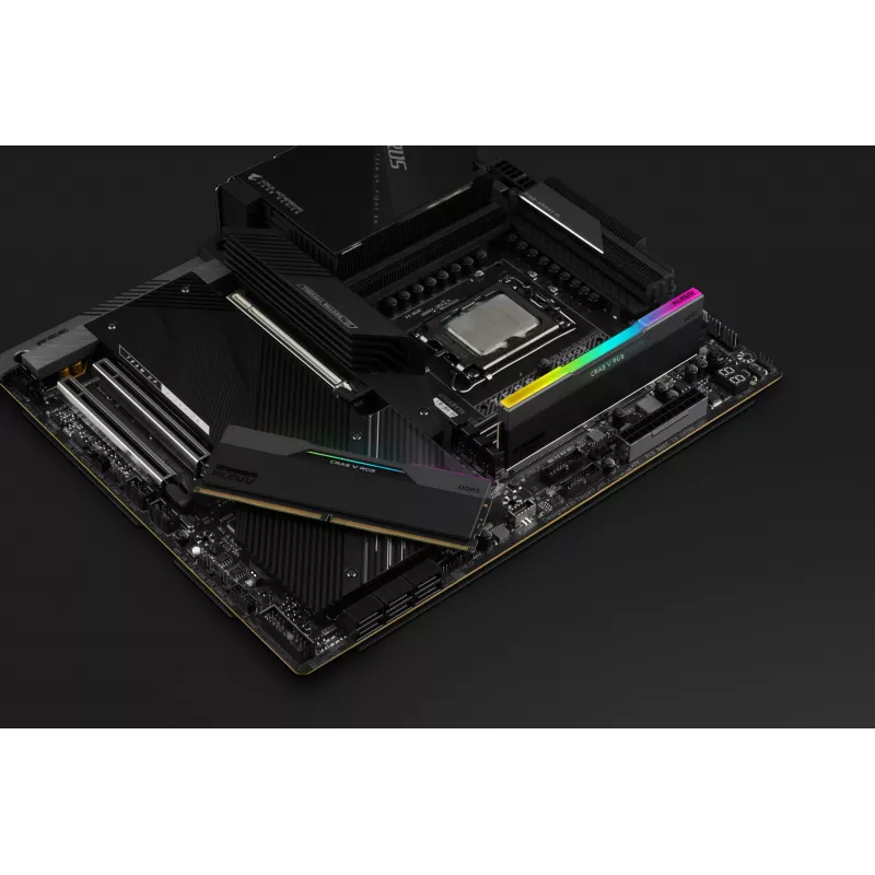 Klevv 64GB (2 x 32GB) 6000MHz CL30 modulo RAM GAMING DDR5 30-36-36-76 CRAS V RGB
