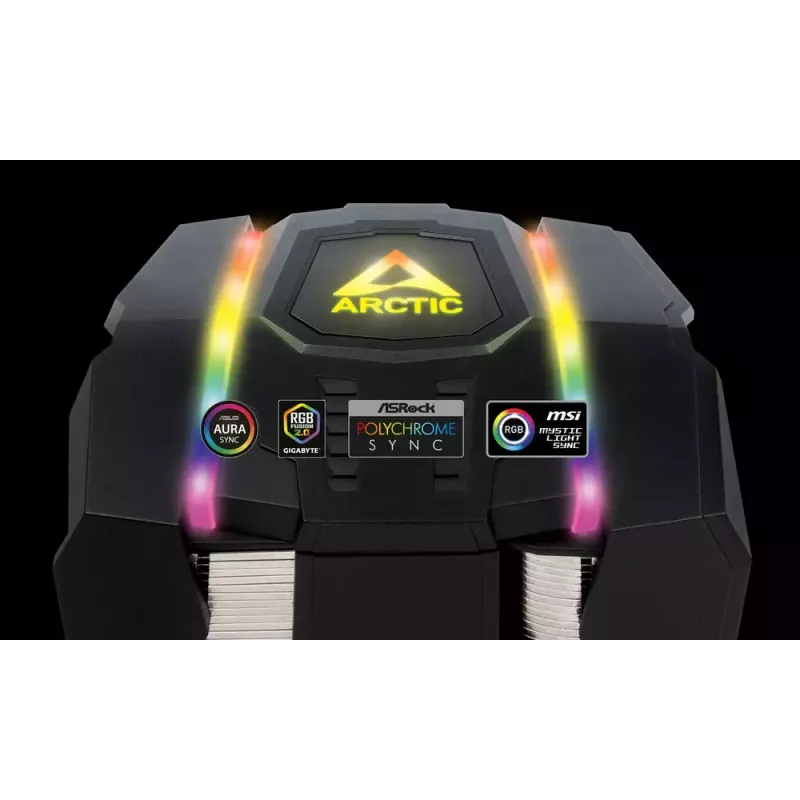 ARCTIC Freezer 50 TR - dissipatore CPU dual tower per AMD Ryzen Threadripper con A-RGB
