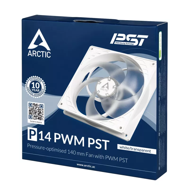 ARCTIC P14 PWM PST ventola 140 mm ottimizzata per la pressione con PWM PST
