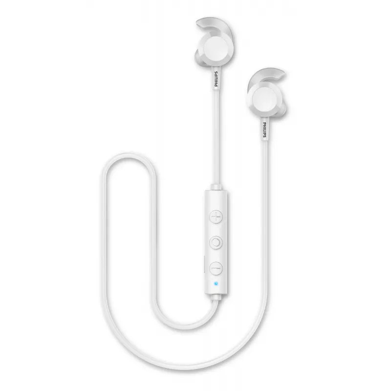 Auricolari wireless in-ear Philips TAE4205WT/00 — Bluetooth, chiamate e musica, 20–20000 Hz, portata 10 m, bianco, 16 g