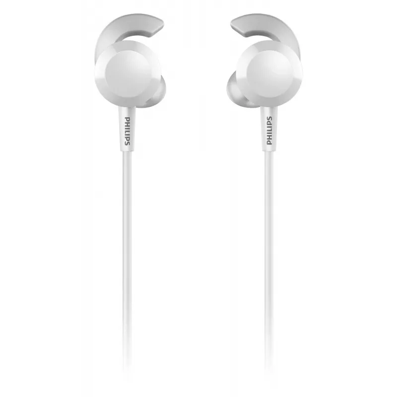 Auricolari wireless in-ear Philips TAE4205WT/00 — Bluetooth, chiamate e musica, 20–20000 Hz, portata 10 m, bianco, 16 g