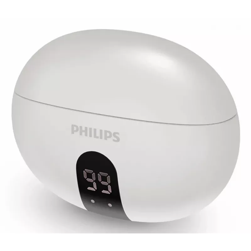 Auricolari wireless in-ear Philips TAT2520WT/00 — Bluetooth, per chiamate e musica, 20–20000 Hz, portata 10 m, bianco, 40 g