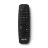 Microsistema audio home Philips TAM4205M2/12 — 80 W RMS, diffusori a 2 vie, Bluetooth, FM, display LED, caricamento disco a cassetto (nero/argento)