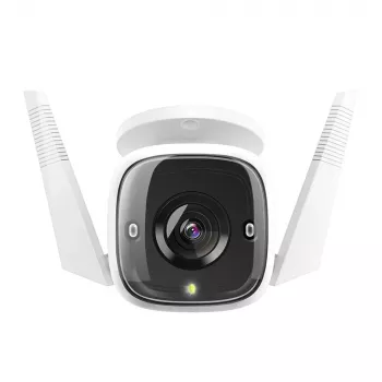 TP-Link Tapo telecamera Wi-Fi per la sicurezza esterna, telecamera di sicurezza IP, esterno, con filo e wireless, CE, NCC, montaggio a parete, bianco