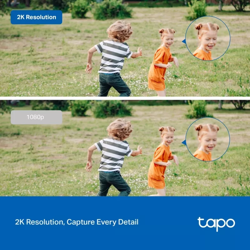 TP-Link Tapo telecamera Wi-Fi per la sicurezza esterna, telecamera di sicurezza IP, esterno, con filo e wireless, CE, NCC, montaggio a parete, bianco