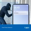 TP-Link Tapo telecamera Wi-Fi per la sicurezza esterna, telecamera di sicurezza IP, esterno, con filo e wireless, CE, NCC, montaggio a parete, bianco
