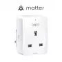 Presa smart TP-Link Tapo Mini P110M – presa intelligente interna Wi‑Fi/Bluetooth, 16 A, 100–240 V, 3680 W, bianco