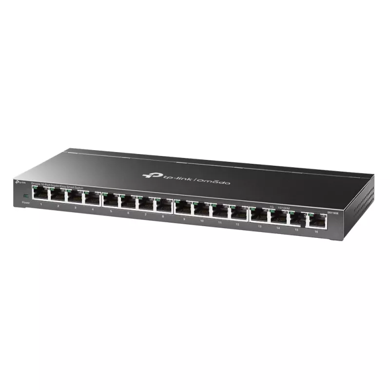 TP-Link Omada DS116GE switch di rete managed L2 Gigabit Ethernet (10/100/1000) nero