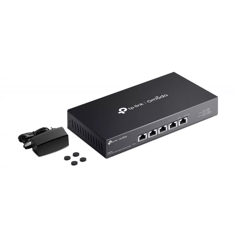 TP-Link Omada DS105X switch di rete unmanaged 10G Ethernet (100/1000/10000) nero