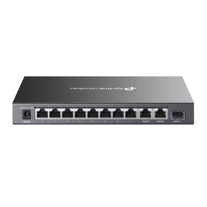 TP-Link Omada DS111P switch di rete unmanaged Fast Ethernet (10/100) Power over Ethernet (PoE) nero
