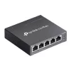 TP-Link Omada DS105GP switch di rete unmanaged Gigabit Ethernet (10/100/1000) Power over Ethernet (PoE) nero