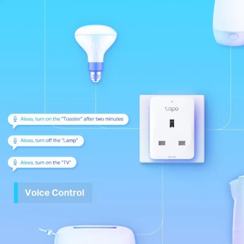 Presa Wi-Fi intelligente TP-Link Tapo Mini P100