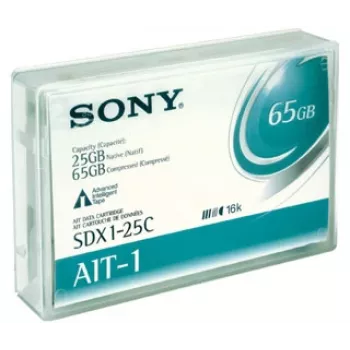Sony SDX1-25C, nastro dati non registrato, 65 GB, 8 mm, 170 m, 7 µm, 79 g